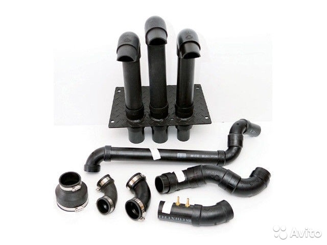 Radiator relocation kit, snorkels and other accessories for the tuning of ATVs